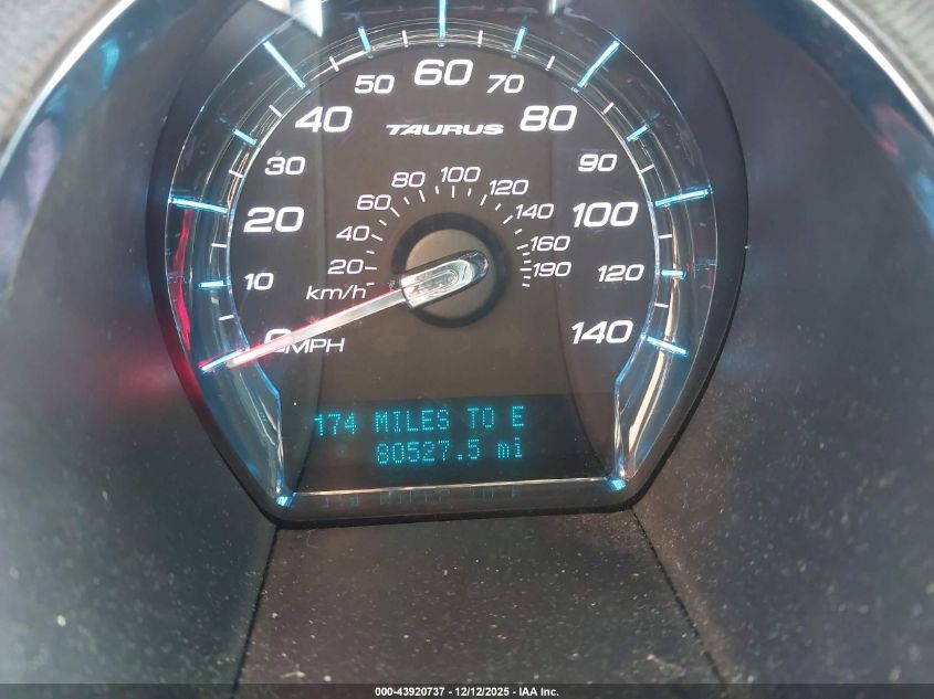 2011 Ford Taurus Se VIN: 1FAHP2DW5BG122409 Lot: 43920737