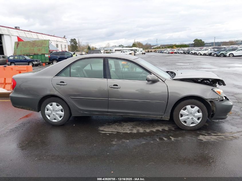 2003 Toyota Camry Le VIN: 4T1BE32K53U668573 Lot: 43920755