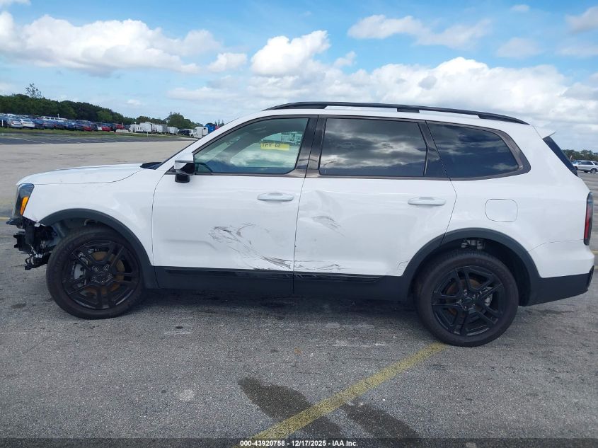 2025 Kia Telluride Sx Prestige X-Line VIN: 5XYP5DGCXSG655237 Lot: 43920758
