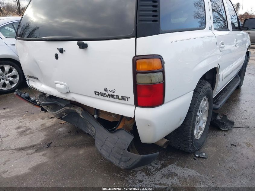 2004 Chevrolet Tahoe Lt VIN: 1GNEK13Z14R150207 Lot: 43920760