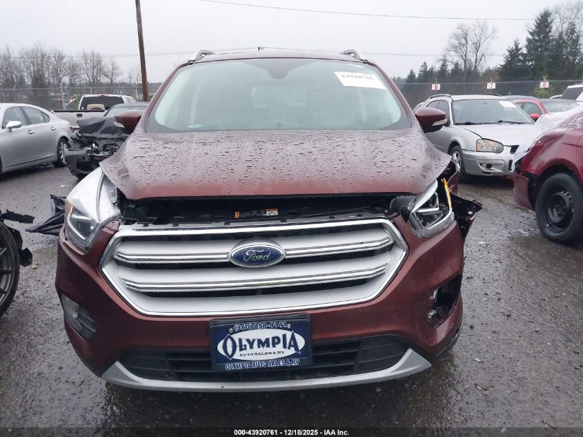 2018 Ford Escape Titanium VIN: 1FMCU9J94JUA57603 Lot: 43920761