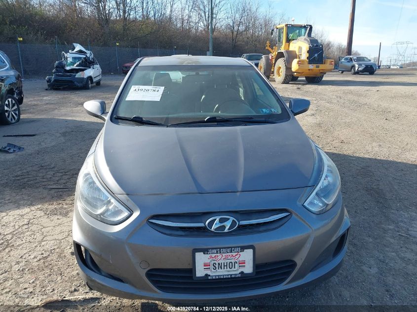 2017 Hyundai Accent Se VIN: KMHCT4AE9HU168757 Lot: 43920784