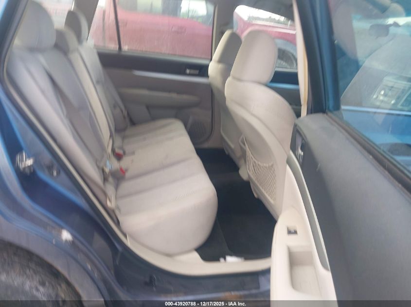 2013 Subaru Outback 2.5I VIN: 4S4BRBAC5D3262292 Lot: 43920788