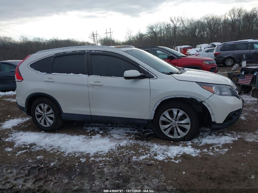 2014 Honda Cr-V Ex-L VIN: 5J6RM4H78EL045739 Lot: 43920797