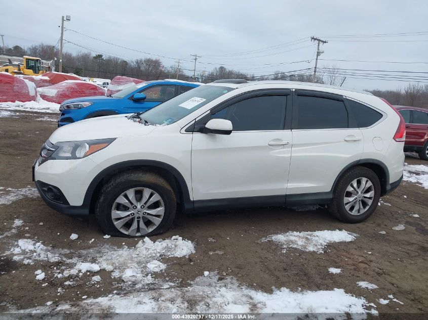 2014 Honda Cr-V Ex-L VIN: 5J6RM4H78EL045739 Lot: 43920797