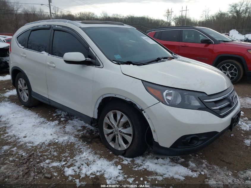 2014 Honda Cr-V Ex-L VIN: 5J6RM4H78EL045739 Lot: 43920797
