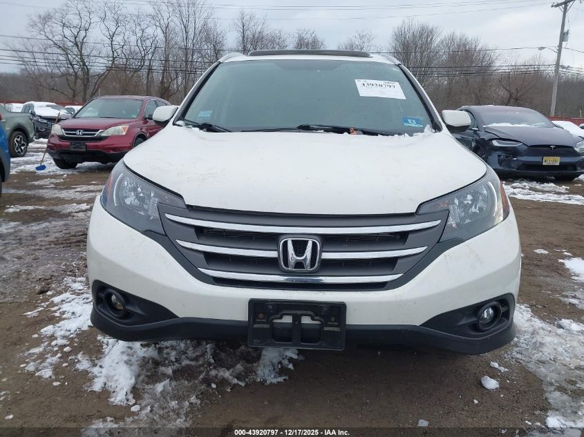 2014 Honda Cr-V Ex-L VIN: 5J6RM4H78EL045739 Lot: 43920797