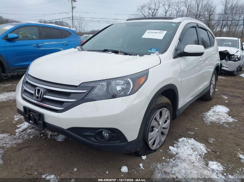 2014 Honda Cr-V Ex-L VIN: 5J6RM4H78EL045739 Lot: 43920797