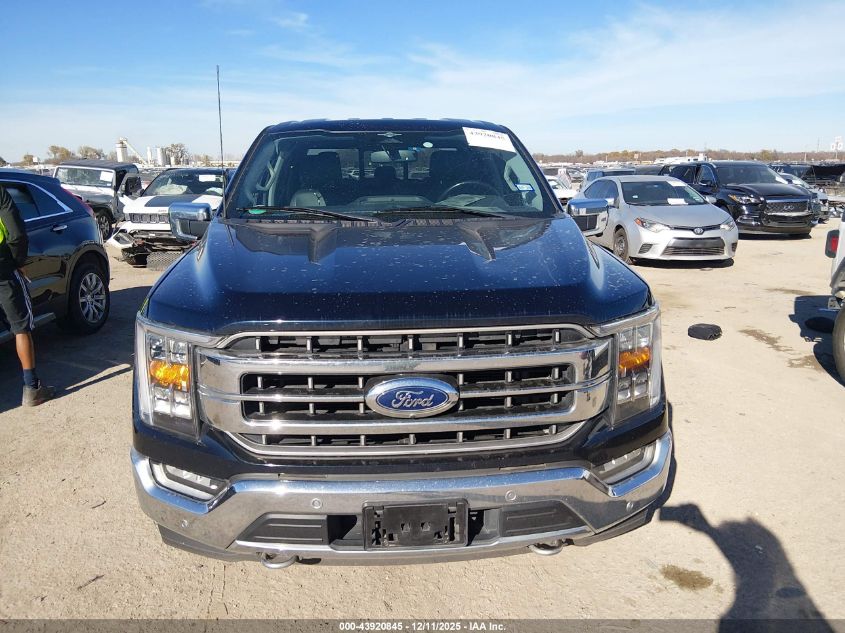 2023 Ford F-150 Lariat VIN: 1FTFW1E86PFA43648 Lot: 43920845