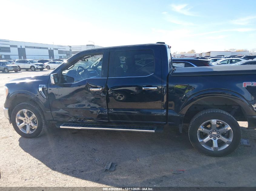2023 Ford F-150 Lariat VIN: 1FTFW1E86PFA43648 Lot: 43920845