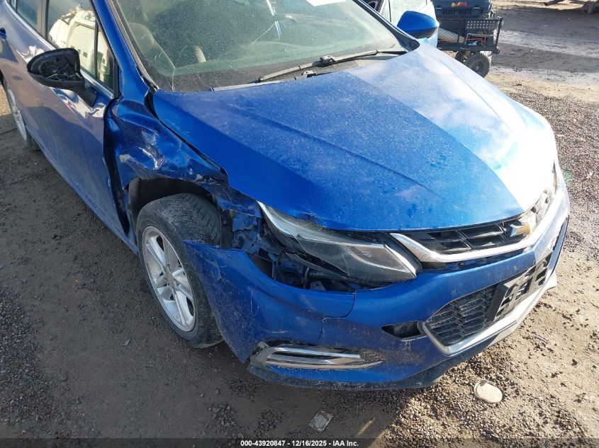 2017 Chevrolet Cruze Lt Manual VIN: 1G1BD5SM5H7115795 Lot: 43920847