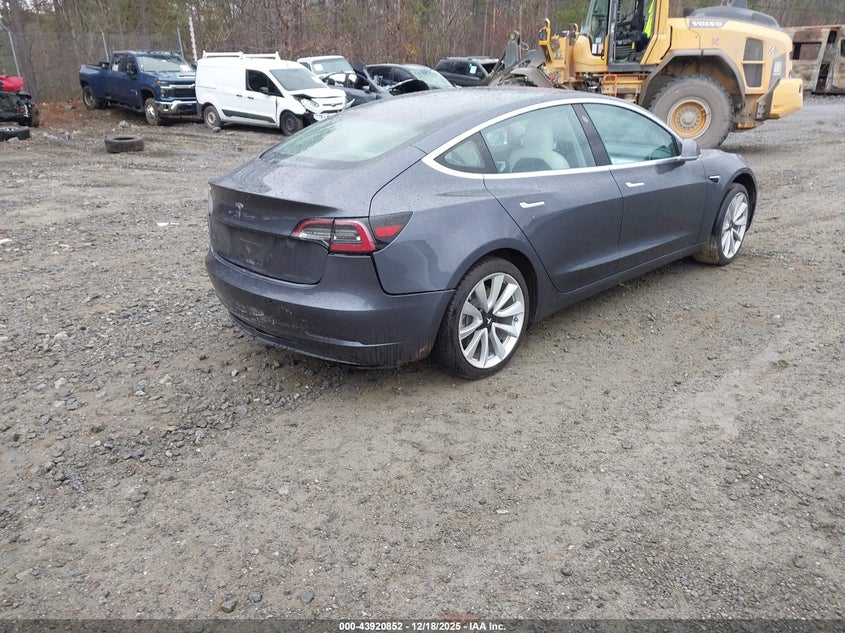 Vin: 5yj3e1ea6jf155984, lot: 44416460, tesla model 3 long range/mid range 20184
