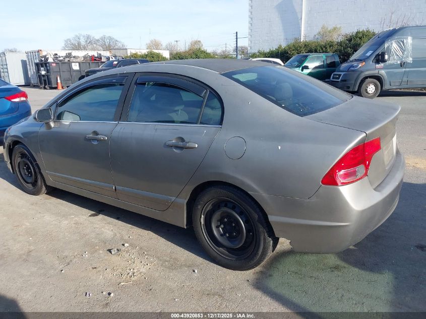 2006 Honda Civic Lx VIN: 1HGFA16506L017454 Lot: 43920853