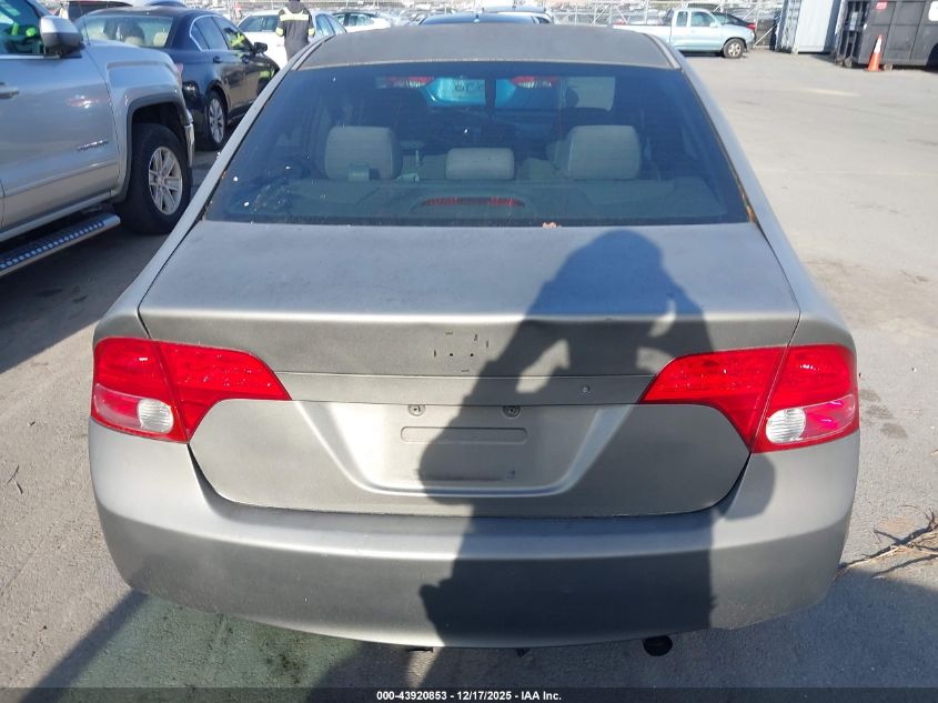 2006 Honda Civic Lx VIN: 1HGFA16506L017454 Lot: 43920853