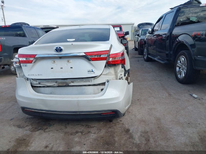 2013 Toyota Avalon Hybrid Xle Touring VIN: 4T1BD1EB3DU002073 Lot: 43920855