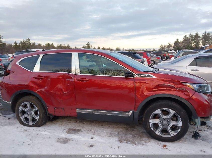 2019 Honda Cr-V Ex VIN: 2HKRW2H58KH629660 Lot: 43920857