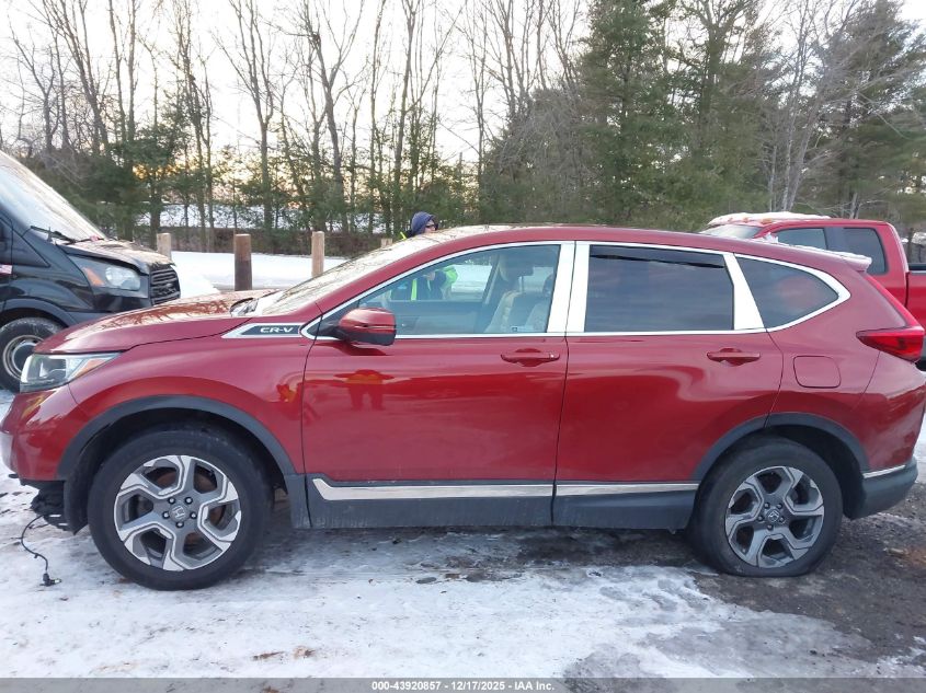 2019 Honda Cr-V Ex VIN: 2HKRW2H58KH629660 Lot: 43920857