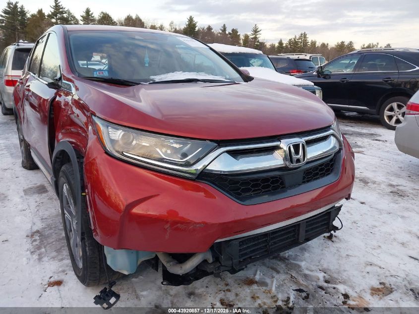 2019 Honda Cr-V Ex VIN: 2HKRW2H58KH629660 Lot: 43920857