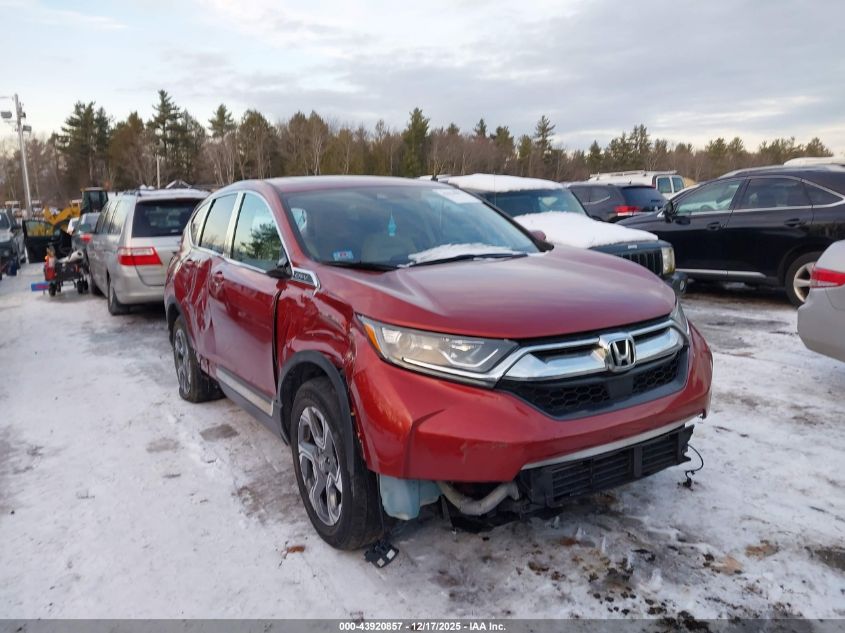 2019 Honda Cr-V Ex VIN: 2HKRW2H58KH629660 Lot: 43920857
