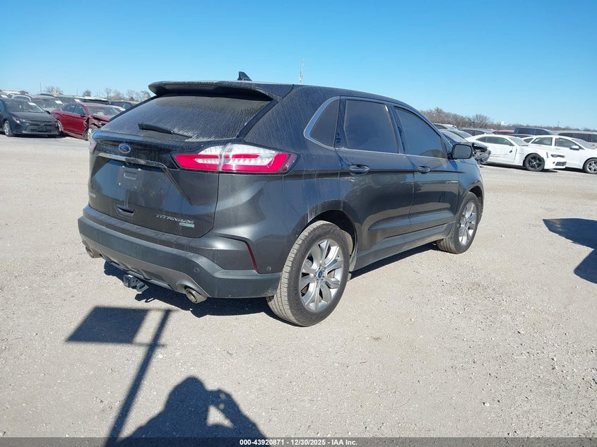 Vin: 2fmpk3k91kbb88854, lot: 44416479, ford edge titanium 20194