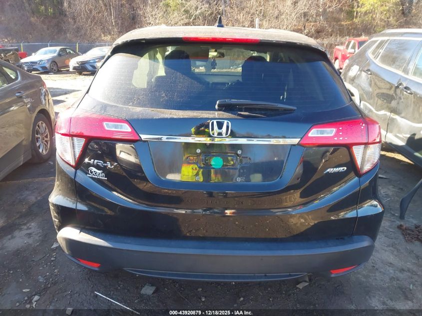 2020 Honda Hr-V Awd Lx VIN: 3CZRU6H31LM714048 Lot: 43920879