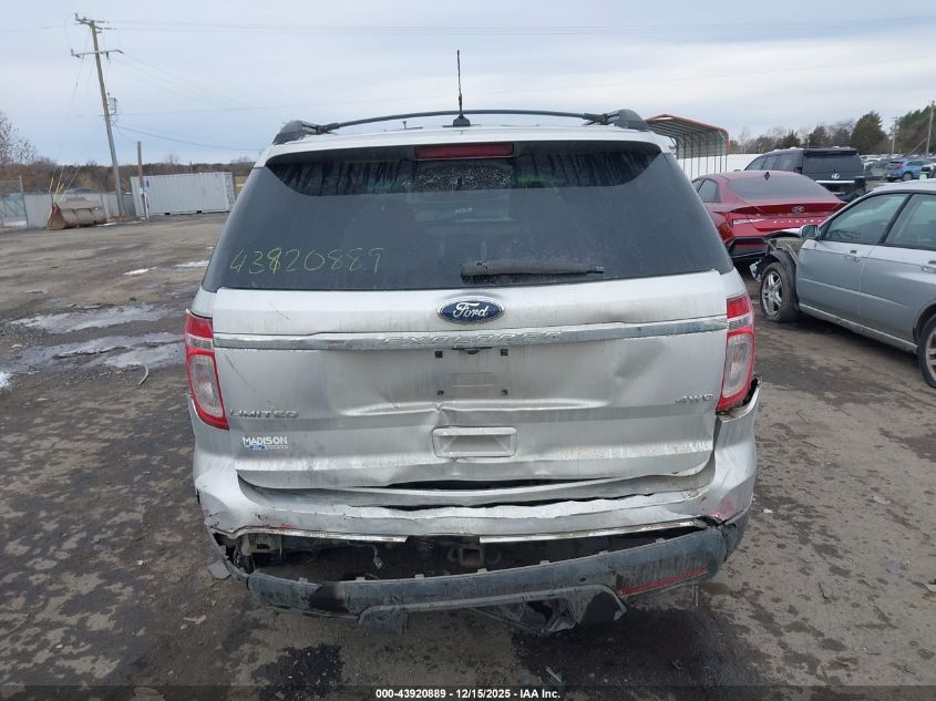 2012 Ford Explorer Limited VIN: 1FMHK8F80CGA79007 Lot: 43920889