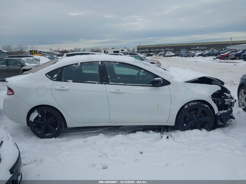 2016 Dodge Dart Sxt VIN: 1C3CDFBB5GD515795 Lot: 43920897