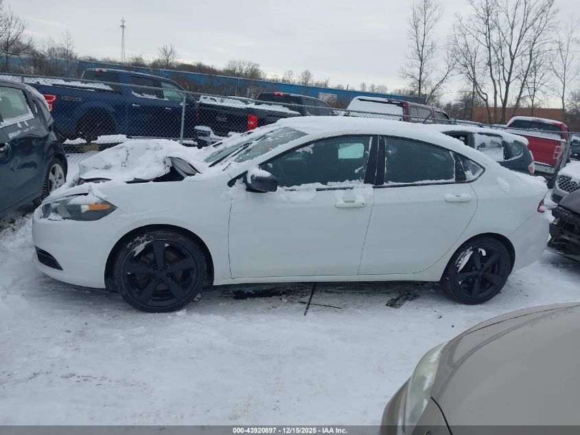 2016 Dodge Dart Sxt VIN: 1C3CDFBB5GD515795 Lot: 43920897