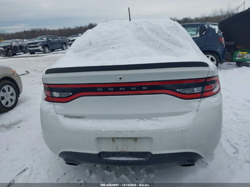 2016 Dodge Dart Sxt VIN: 1C3CDFBB5GD515795 Lot: 43920897