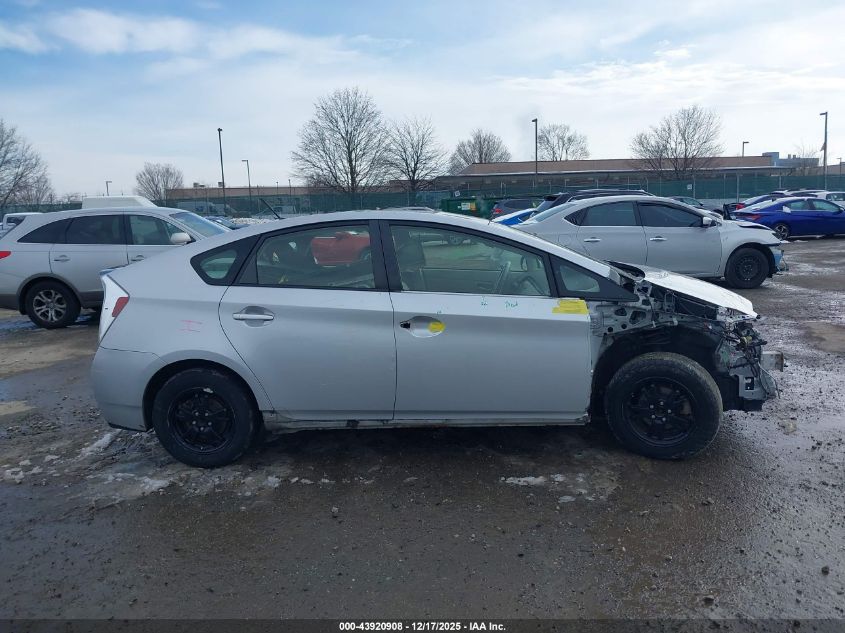 2014 Toyota Prius Two VIN: JTDKN3DU4E0357133 Lot: 43920908