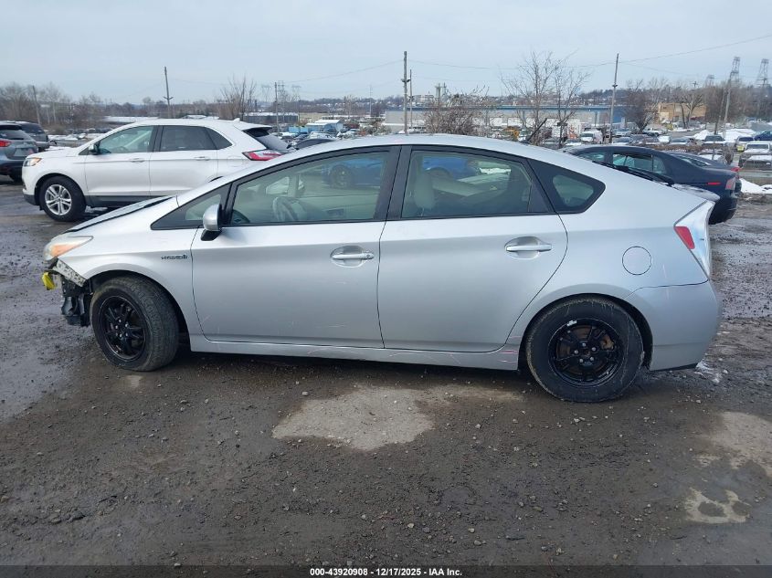 2014 Toyota Prius Two VIN: JTDKN3DU4E0357133 Lot: 43920908