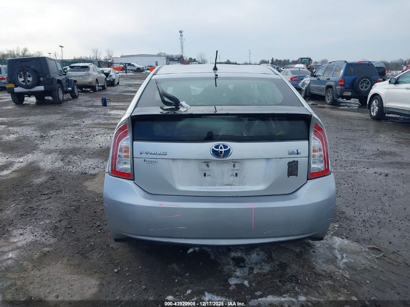 2014 Toyota Prius Two VIN: JTDKN3DU4E0357133 Lot: 43920908