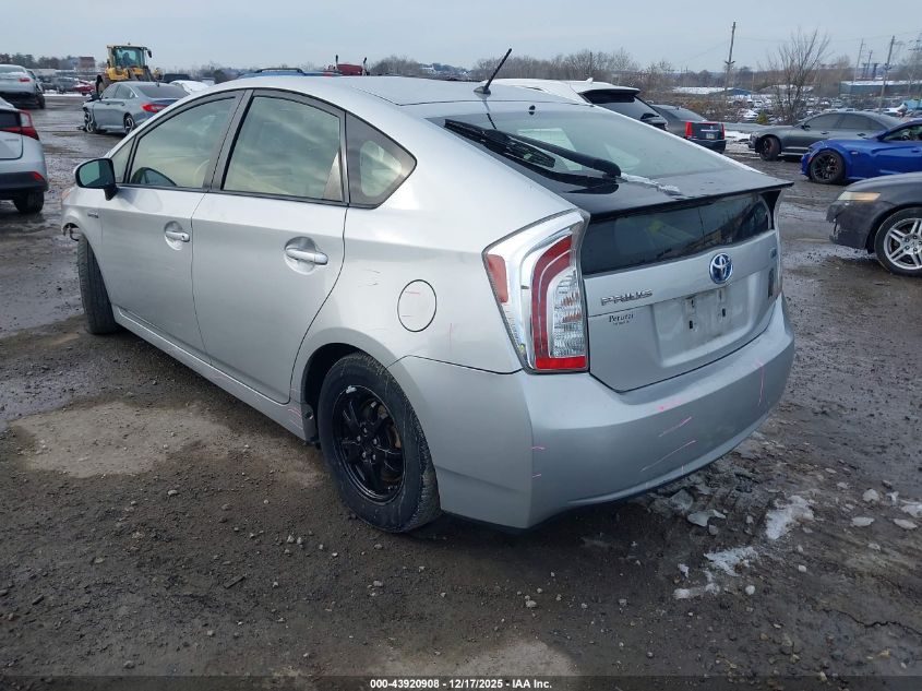 2014 Toyota Prius Two VIN: JTDKN3DU4E0357133 Lot: 43920908