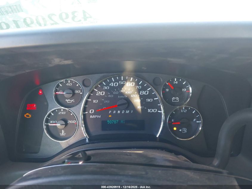 2011 Chevrolet Express 2500 Work Van VIN: 1GCWGFCB4B1124016 Lot: 43920919