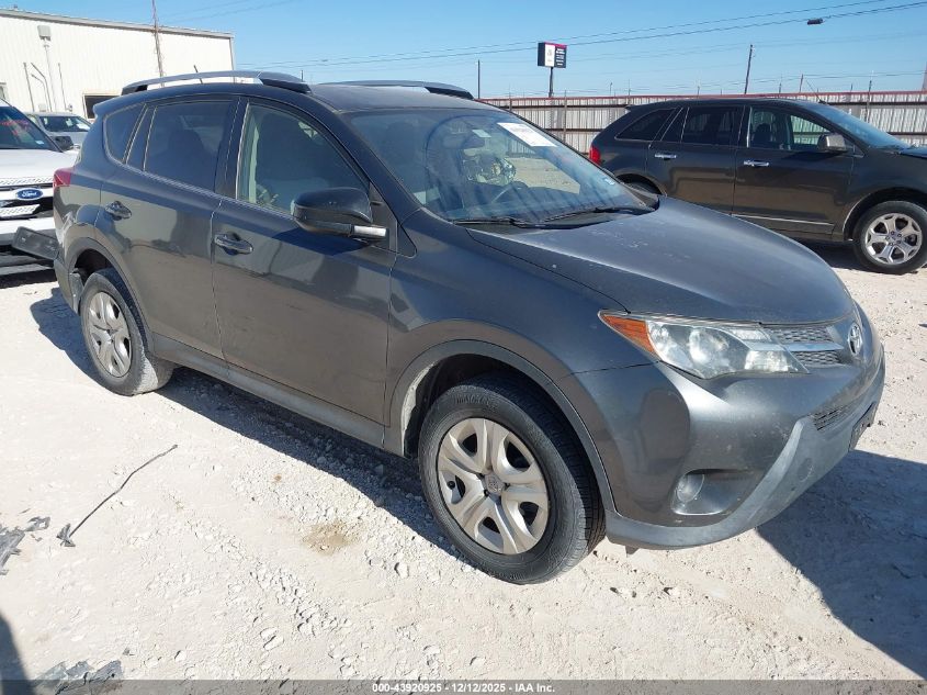 TOYOTA RAV4 LE