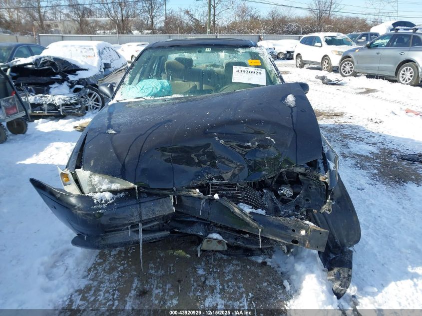 2000 Toyota Corolla Le VIN: 2T1BR12E4YC296123 Lot: 43920929