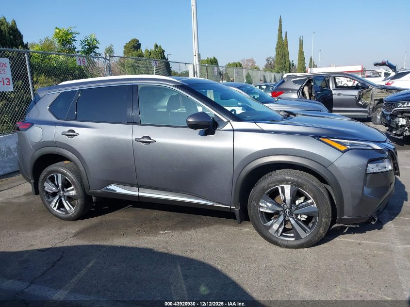 2022 Nissan Rogue Sl VIN: 5N1BT3CA5NC709675 Lot: 43920930