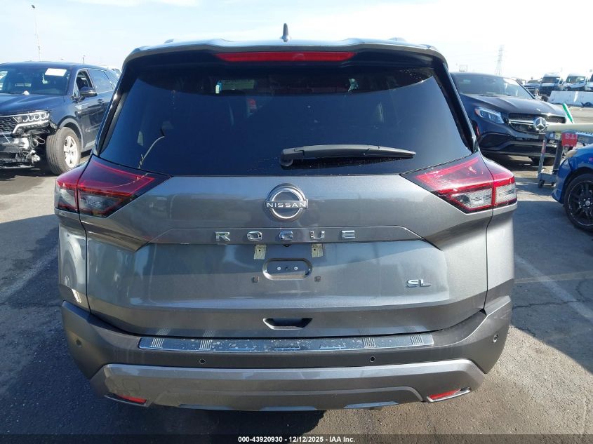 2022 Nissan Rogue Sl VIN: 5N1BT3CA5NC709675 Lot: 43920930