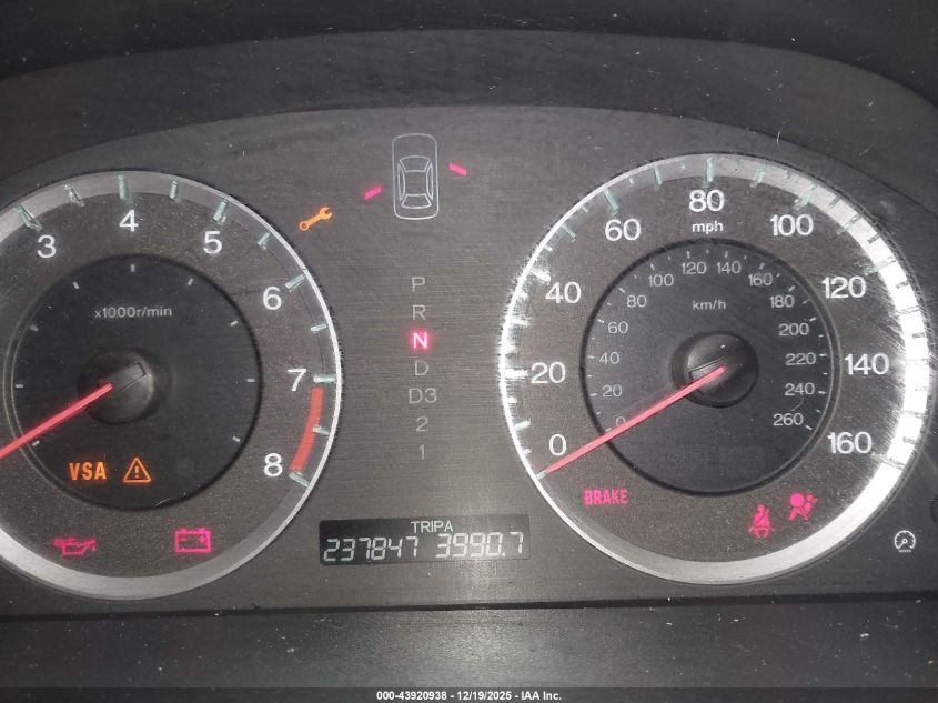 2008 Honda Accord 2.4 Ex-L VIN: 1HGCP26888A103630 Lot: 43920938