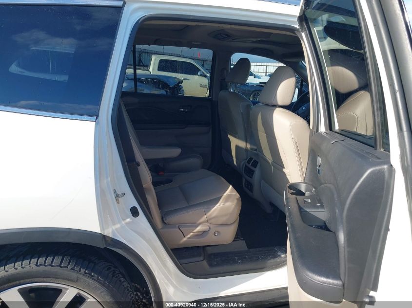 2017 Honda Pilot Elite VIN: 5FNYF6H06HB051539 Lot: 43920940