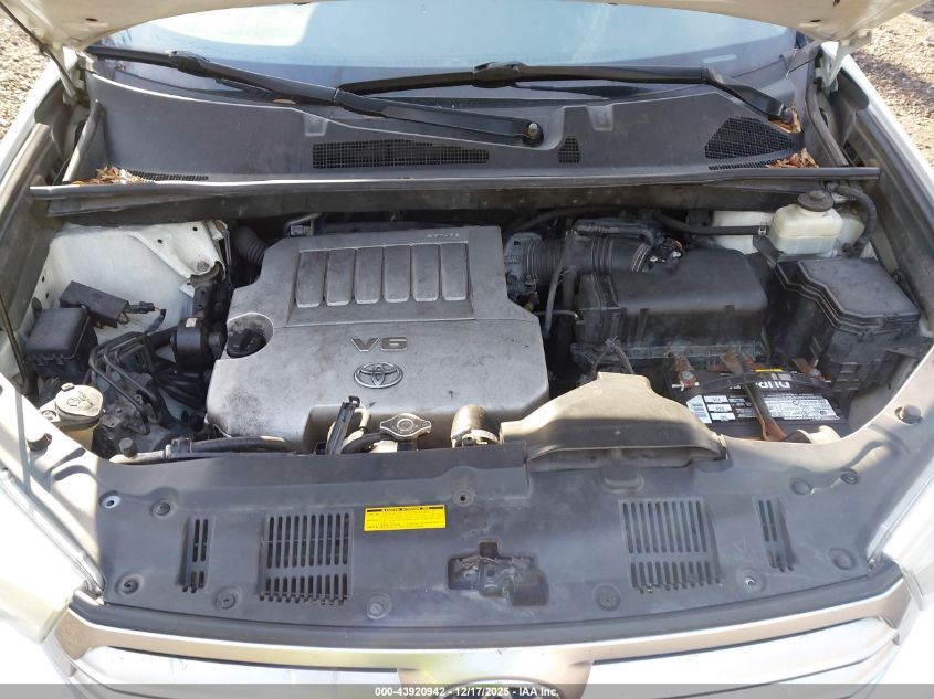 2013 Toyota Highlander Base Plus V6 VIN: 5TDBK3EH9DS192668 Lot: 43920942