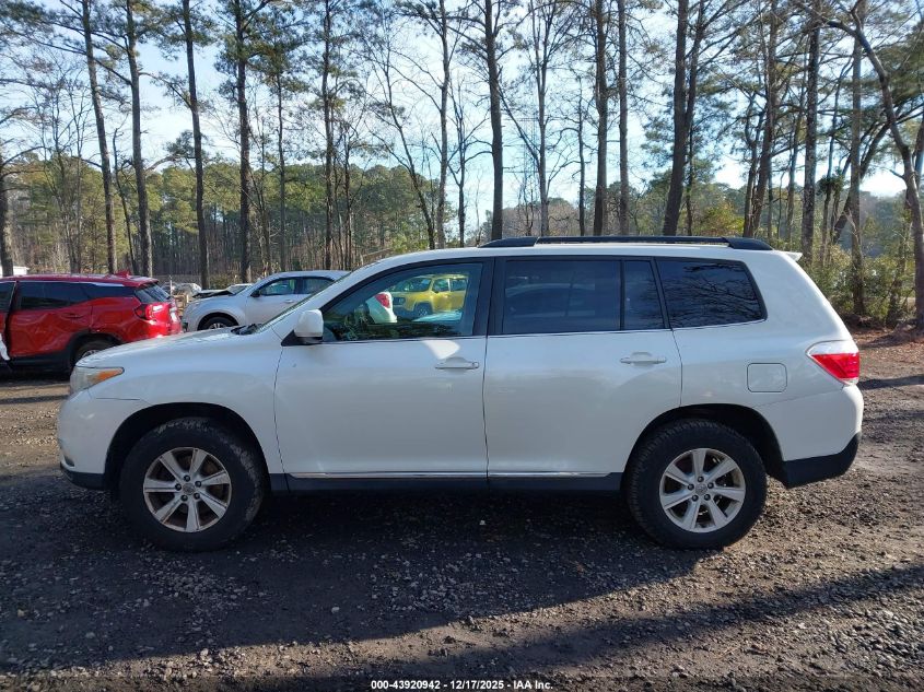 2013 Toyota Highlander Base Plus V6 VIN: 5TDBK3EH9DS192668 Lot: 43920942