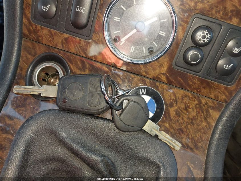 2001 BMW Z3 2.5I VIN: WBACN33421LK46169 Lot: 43920945