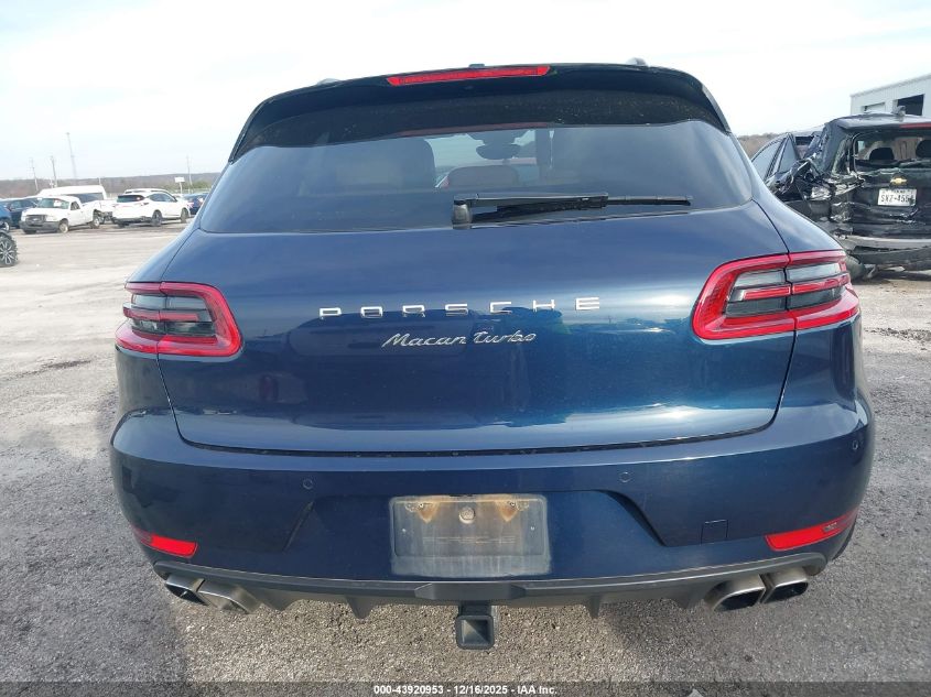 2016 Porsche Macan Turbo VIN: WP1AF2A51GLB93811 Lot: 43920953
