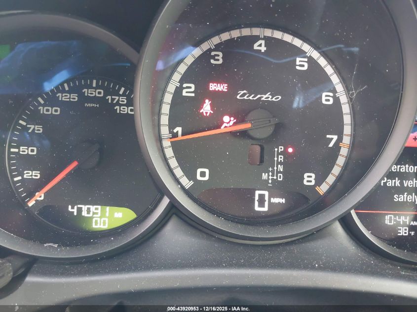 2016 Porsche Macan Turbo VIN: WP1AF2A51GLB93811 Lot: 43920953