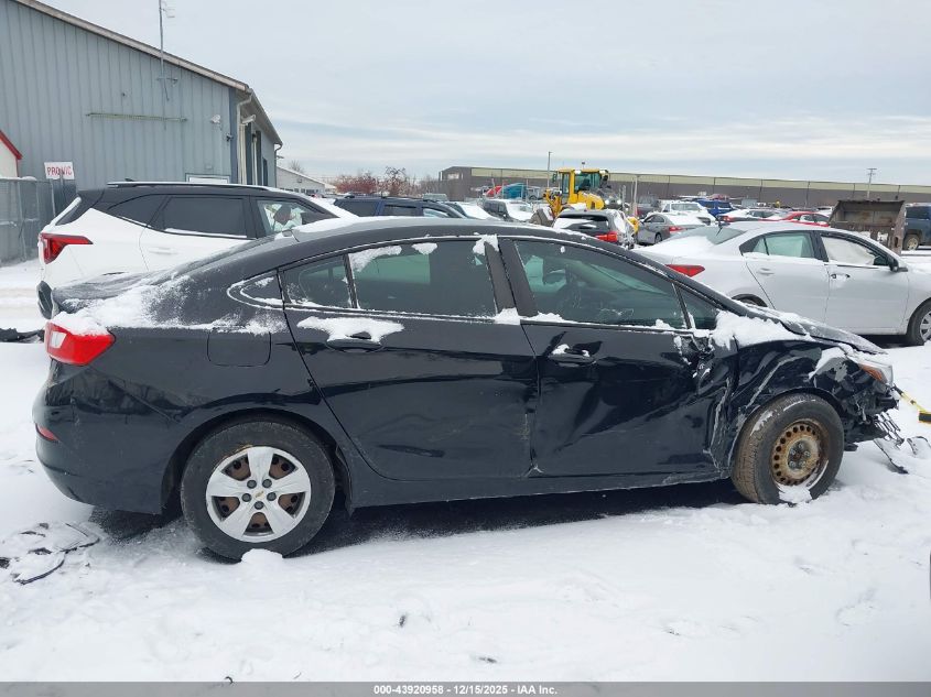 2018 Chevrolet Cruze Ls Auto VIN: 1G1BC5SM3J7242246 Lot: 43920958