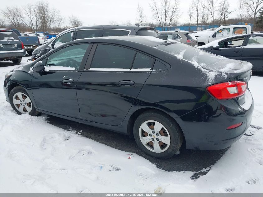 2018 Chevrolet Cruze Ls Auto VIN: 1G1BC5SM3J7242246 Lot: 43920958