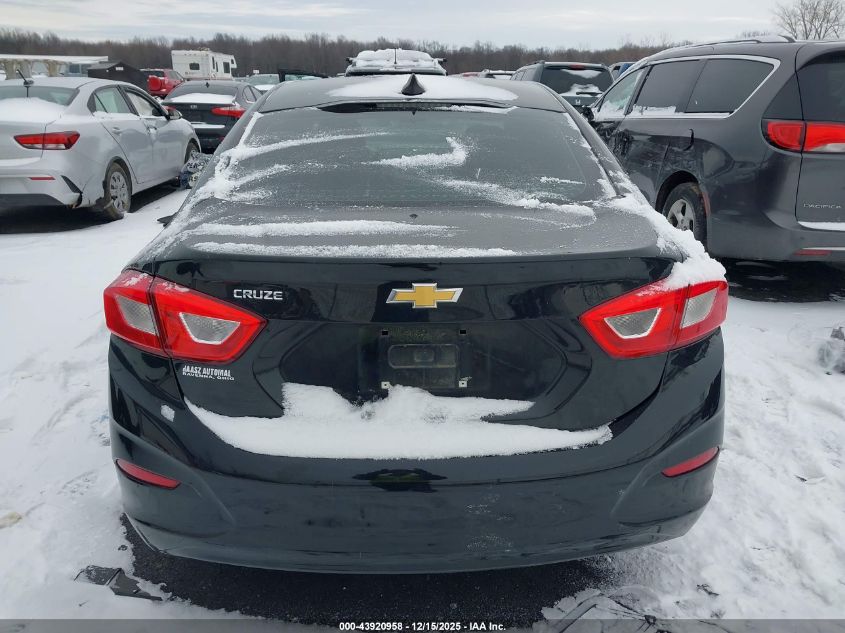 2018 Chevrolet Cruze Ls Auto VIN: 1G1BC5SM3J7242246 Lot: 43920958