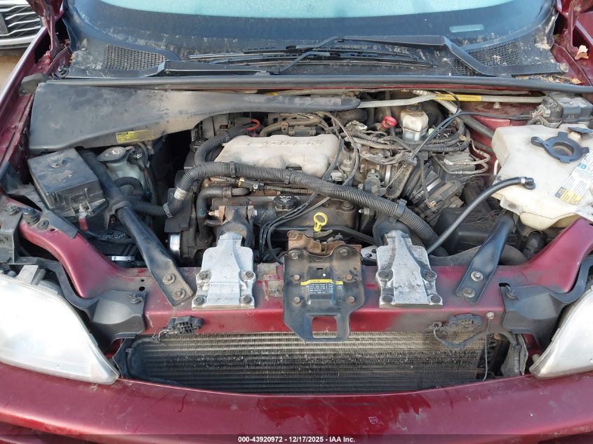 2002 Oldsmobile Silhouette Gl VIN: 1GHDX03E12D296303 Lot: 43920972