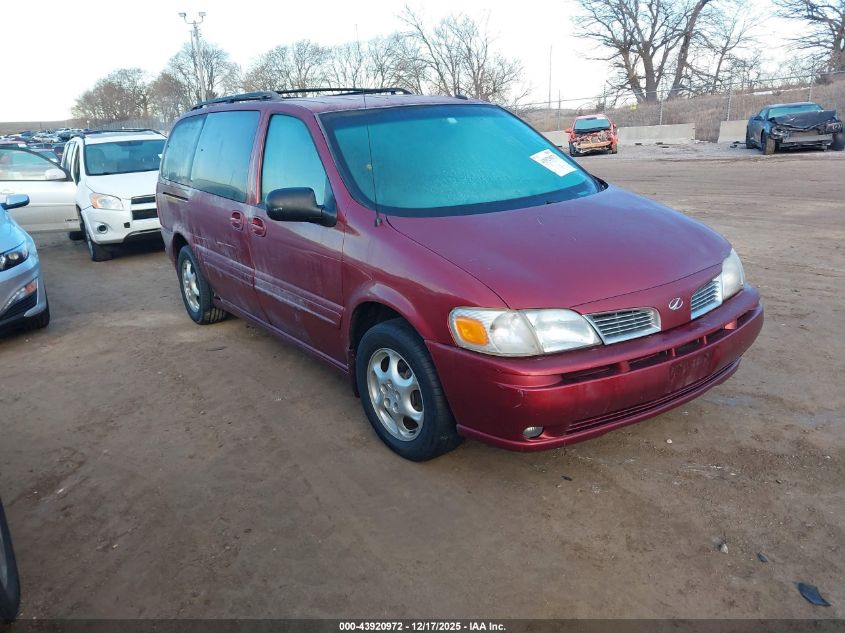 2002 Oldsmobile Silhouette Gl VIN: 1GHDX03E12D296303 Lot: 43920972